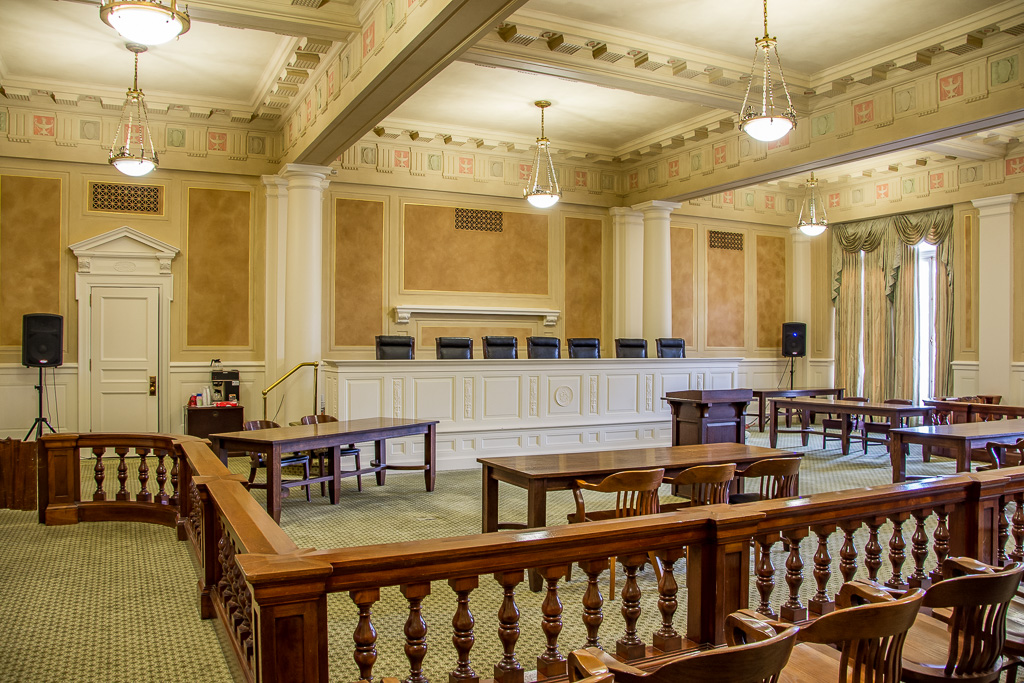 Old Arkansas Supreme Court room